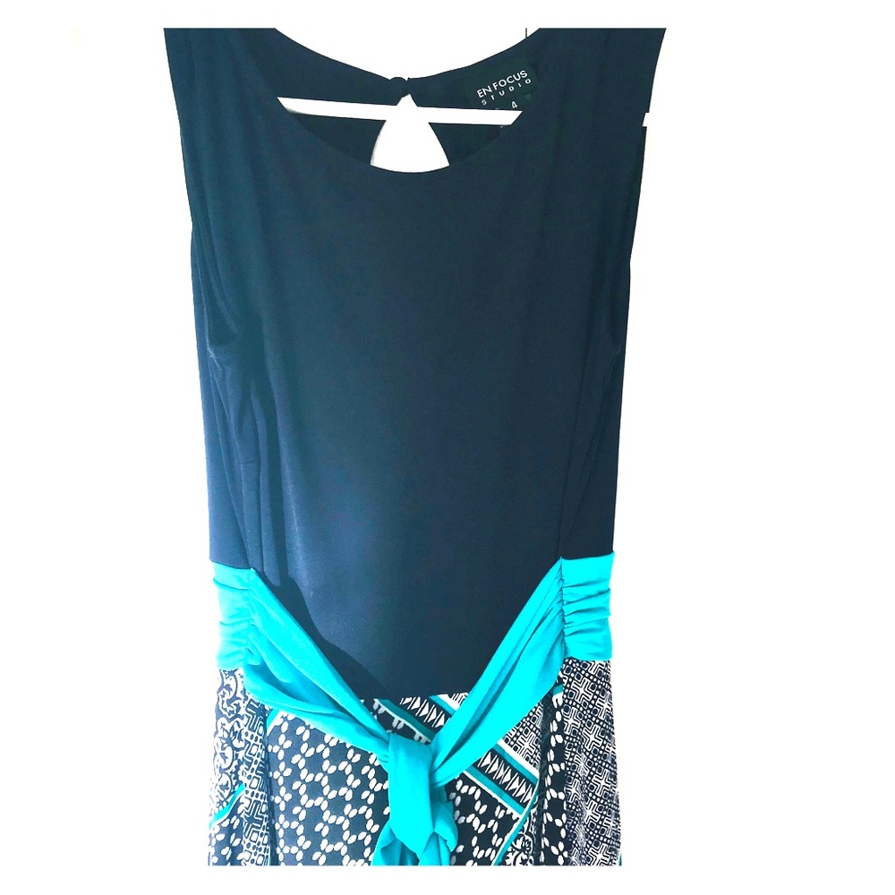 ⬇️❤️Offer Enfocus Studio Teal Spring Dress Size 4
